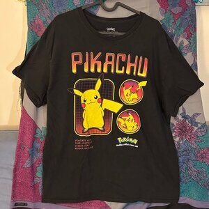 Pikachu  pokemon graphic tee shirt 2XL